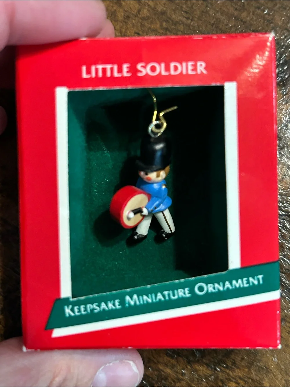 Hallmark Miniature Ornaments, Set of 5 Assorted Lot. Exc Condition